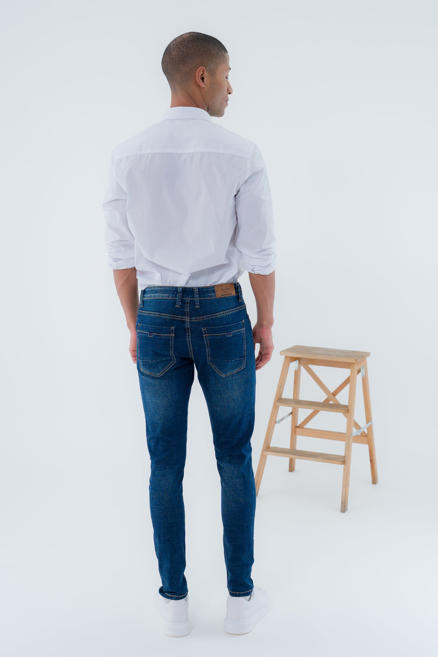Jeans Homme Skinny Bleu denim