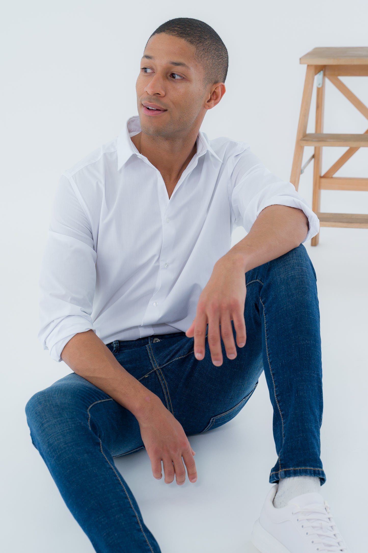 Jeans Homme Skinny Bleu denim