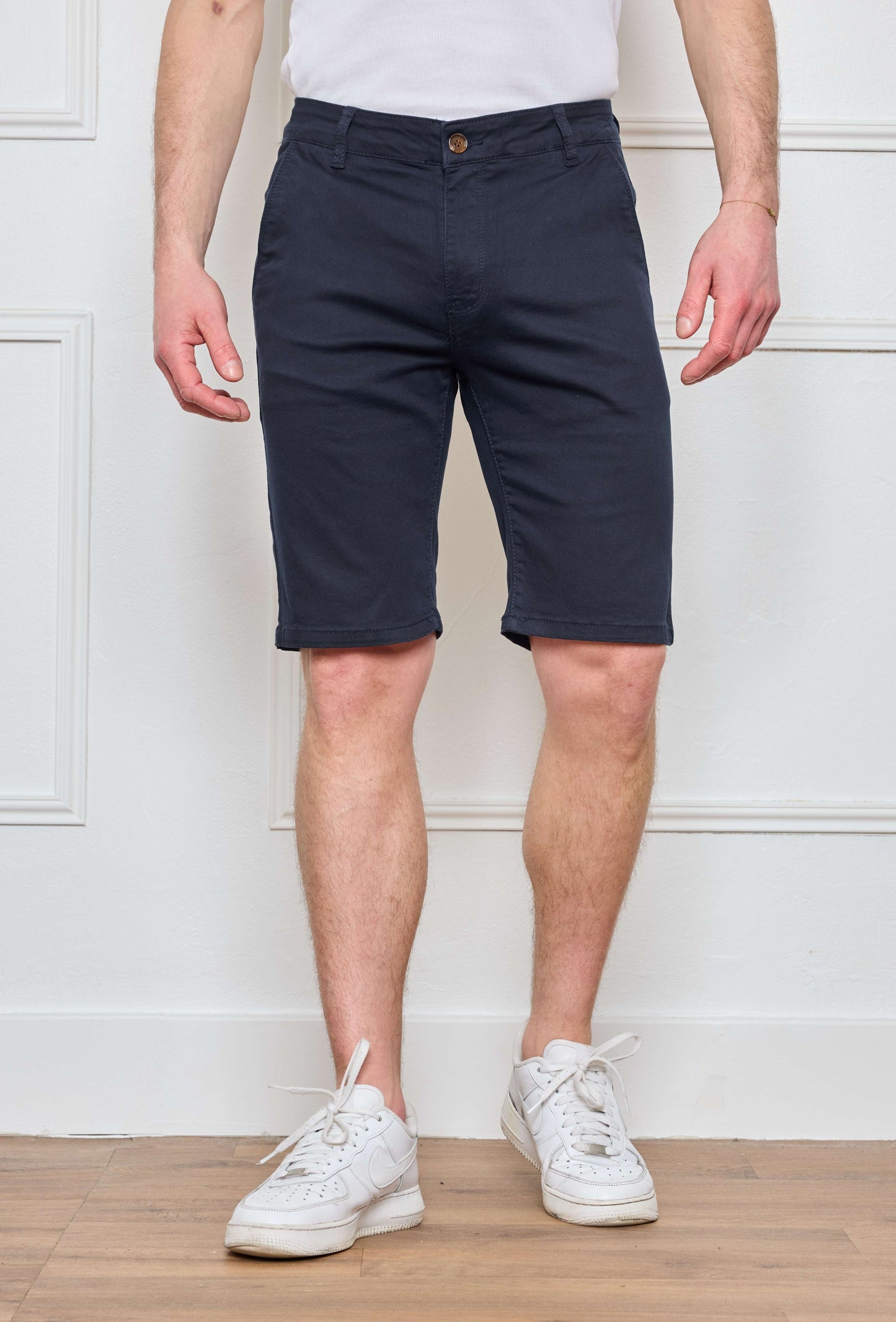 Short Chino Bleu Marine