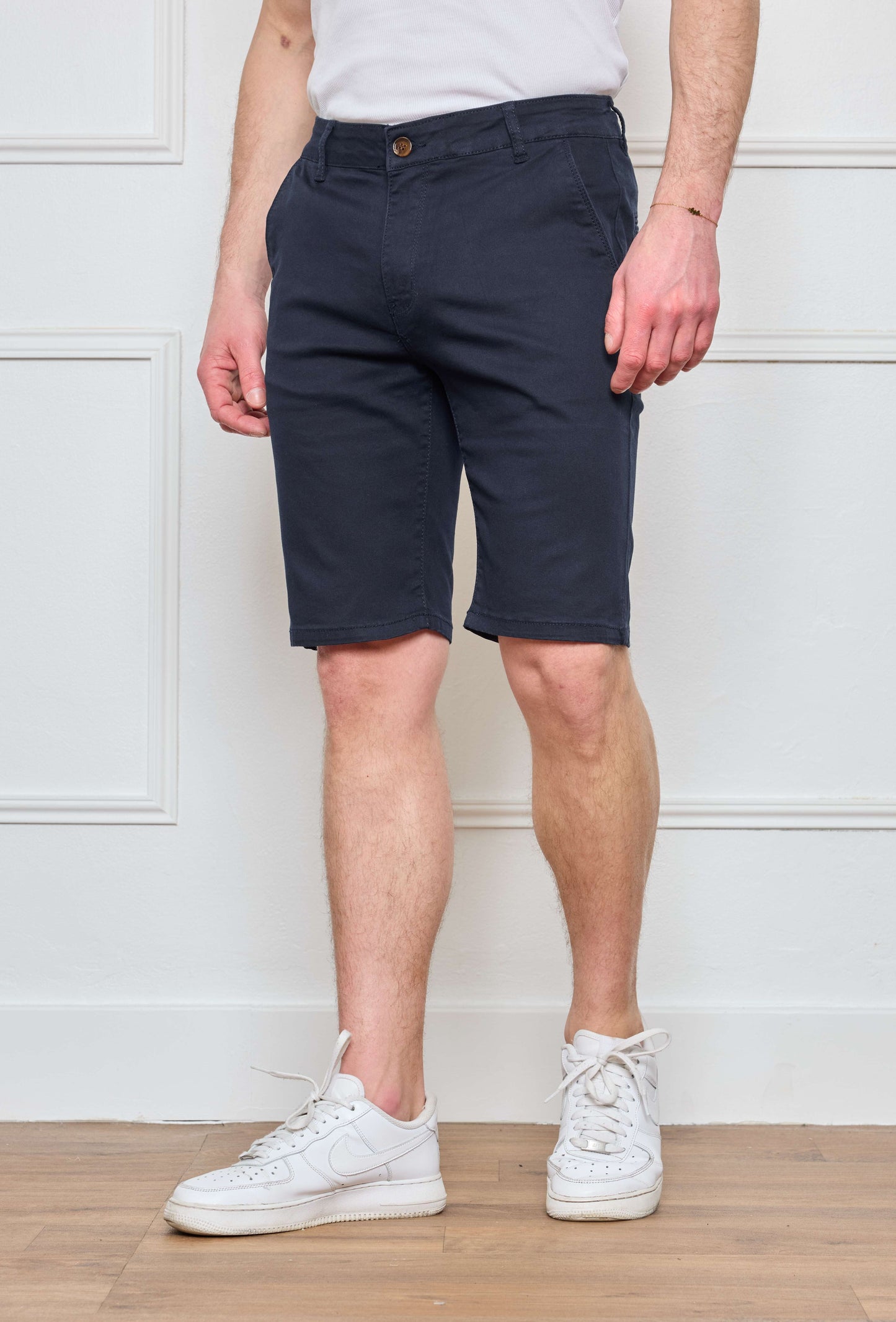 Short Chino Bleu Marine