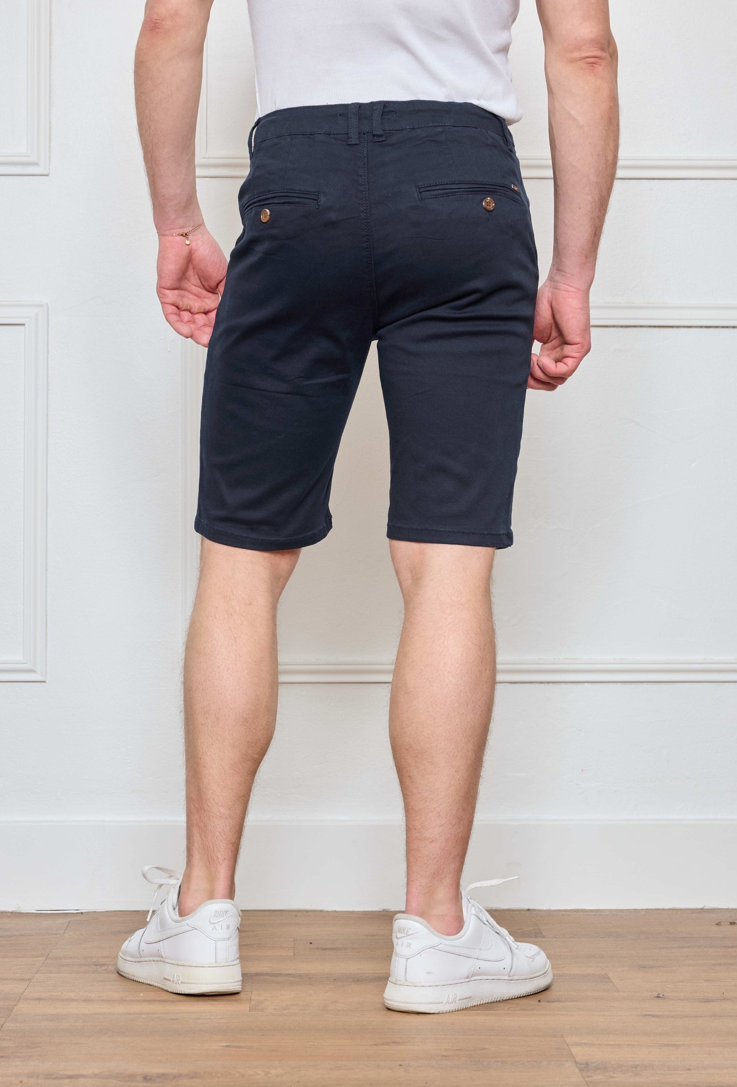 Short Chino Bleu Marine