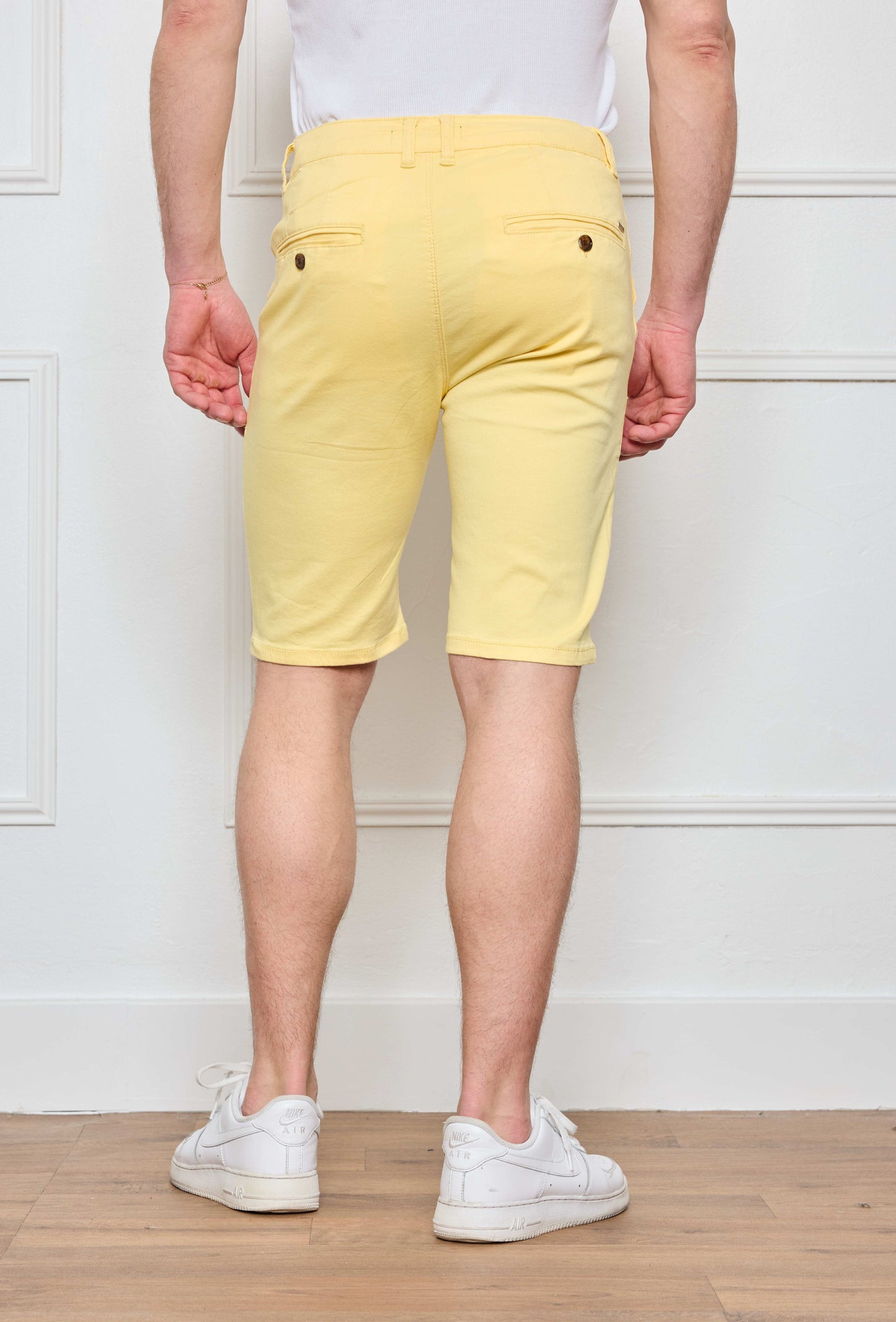 Short Chino Jaune Citron