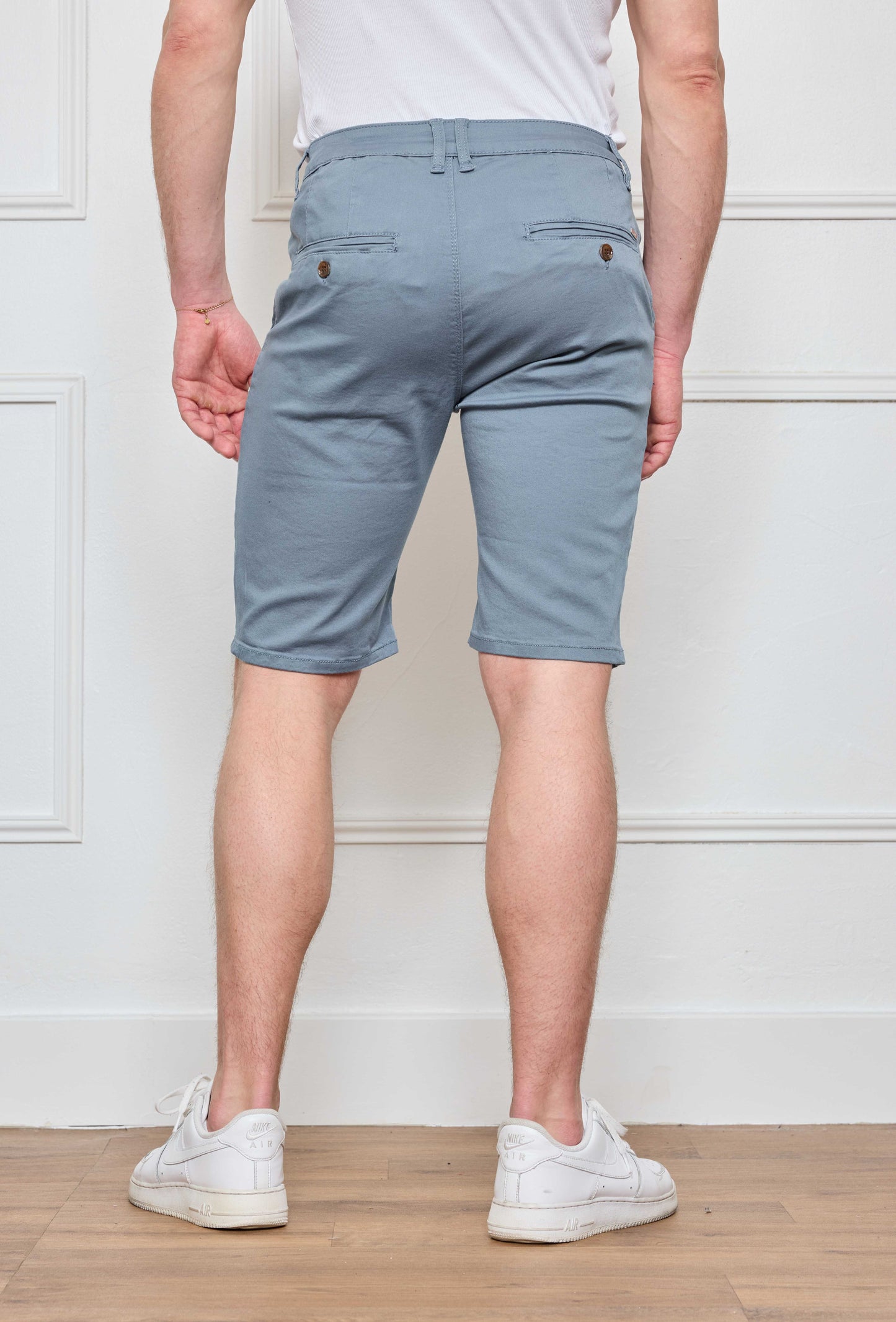 Short Chino Bleu