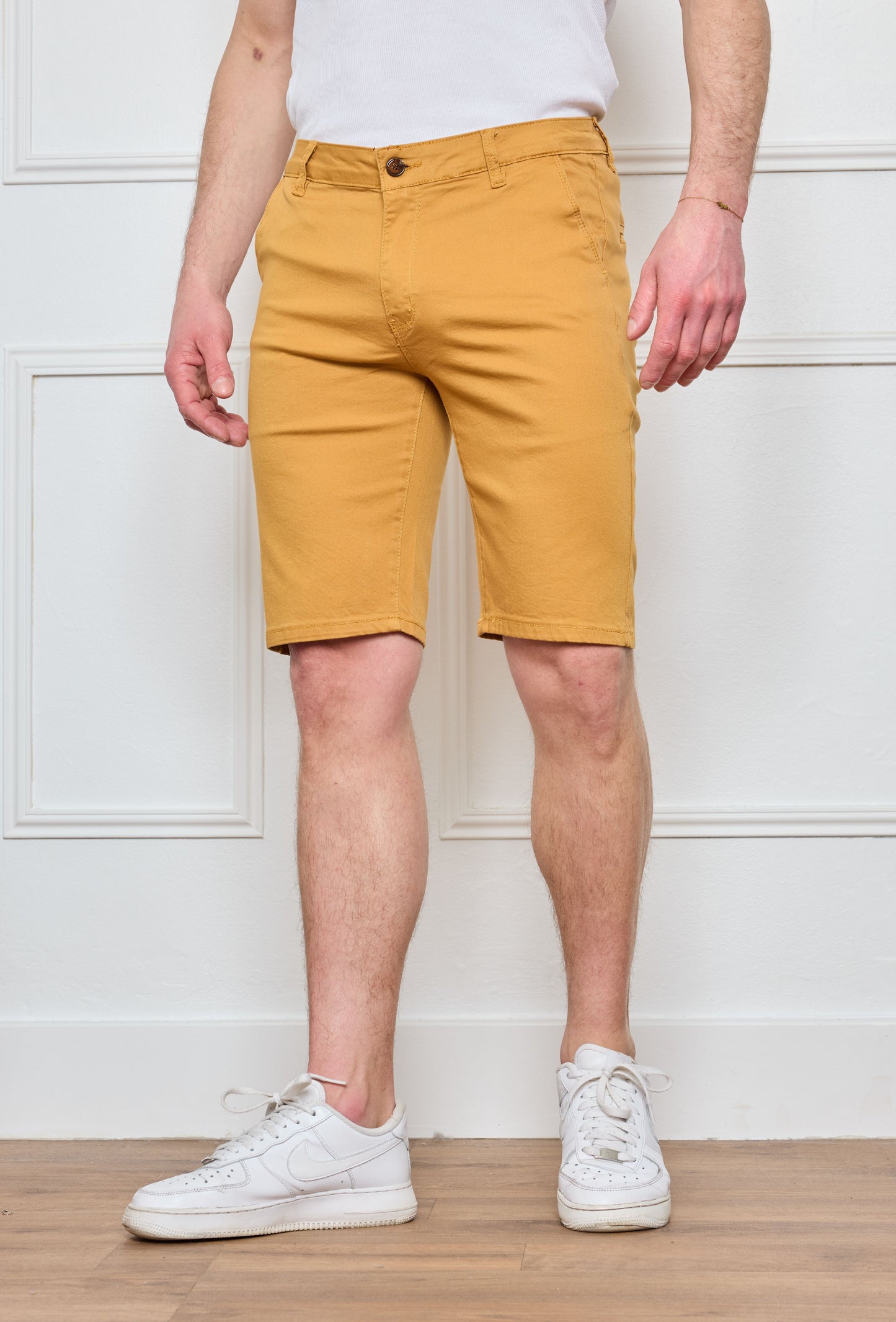 Short Chino Moutarde