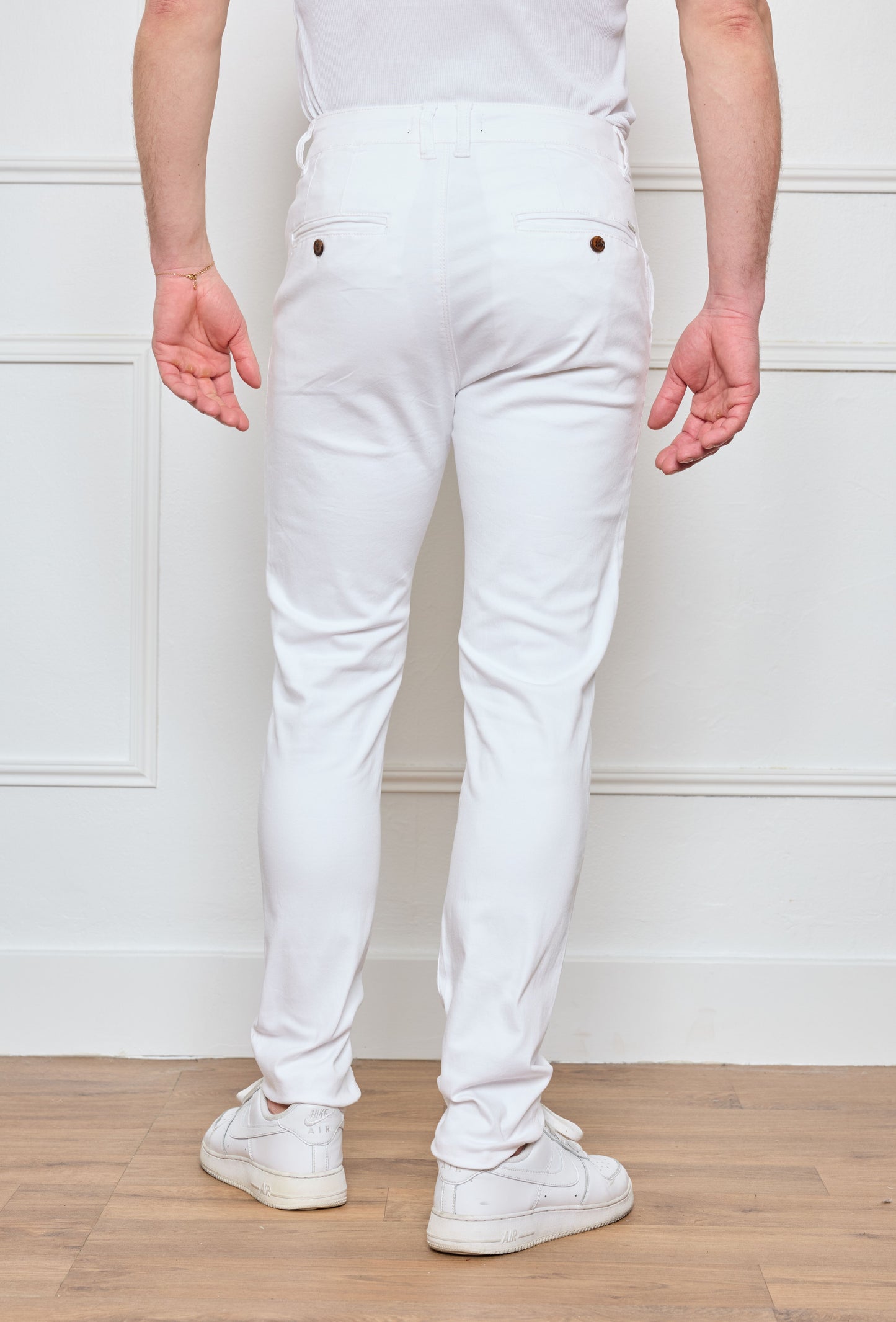 Pantalon Chino Blanc