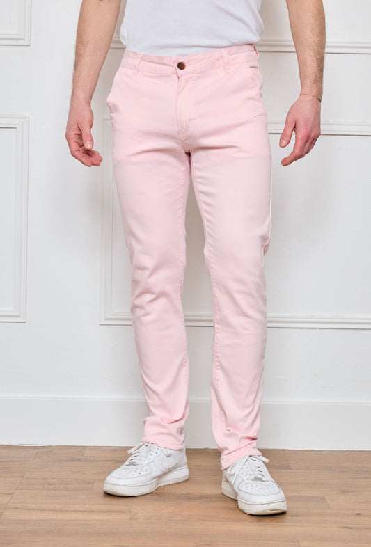 Pantalon Chino Rose