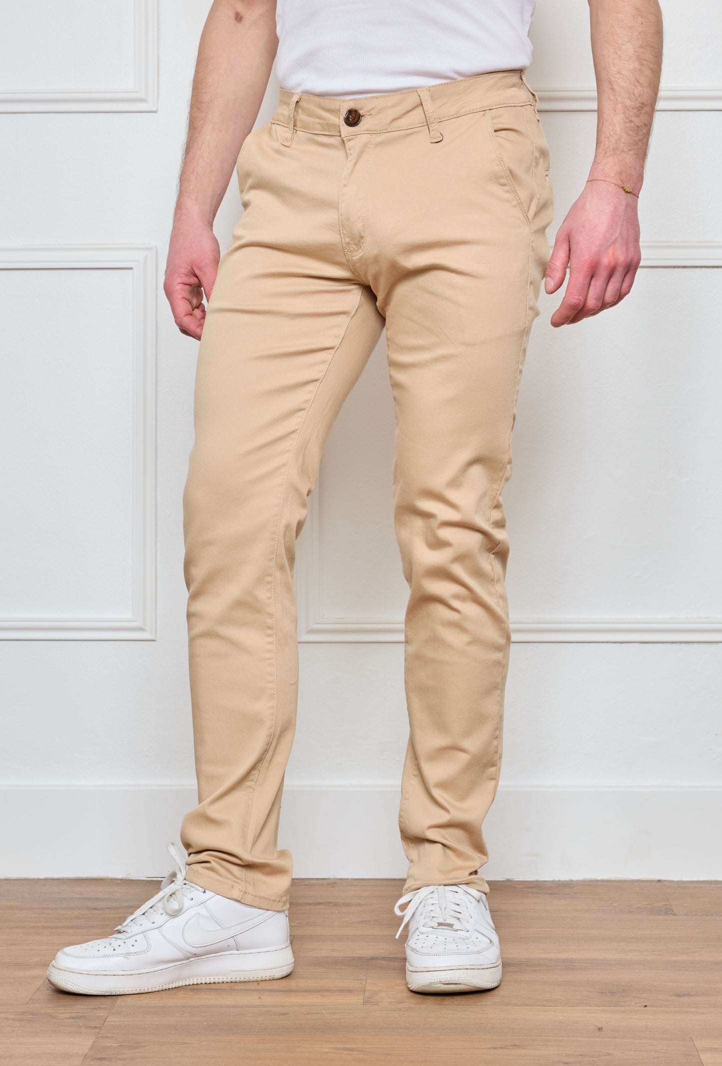 Pantalon Chino Beige