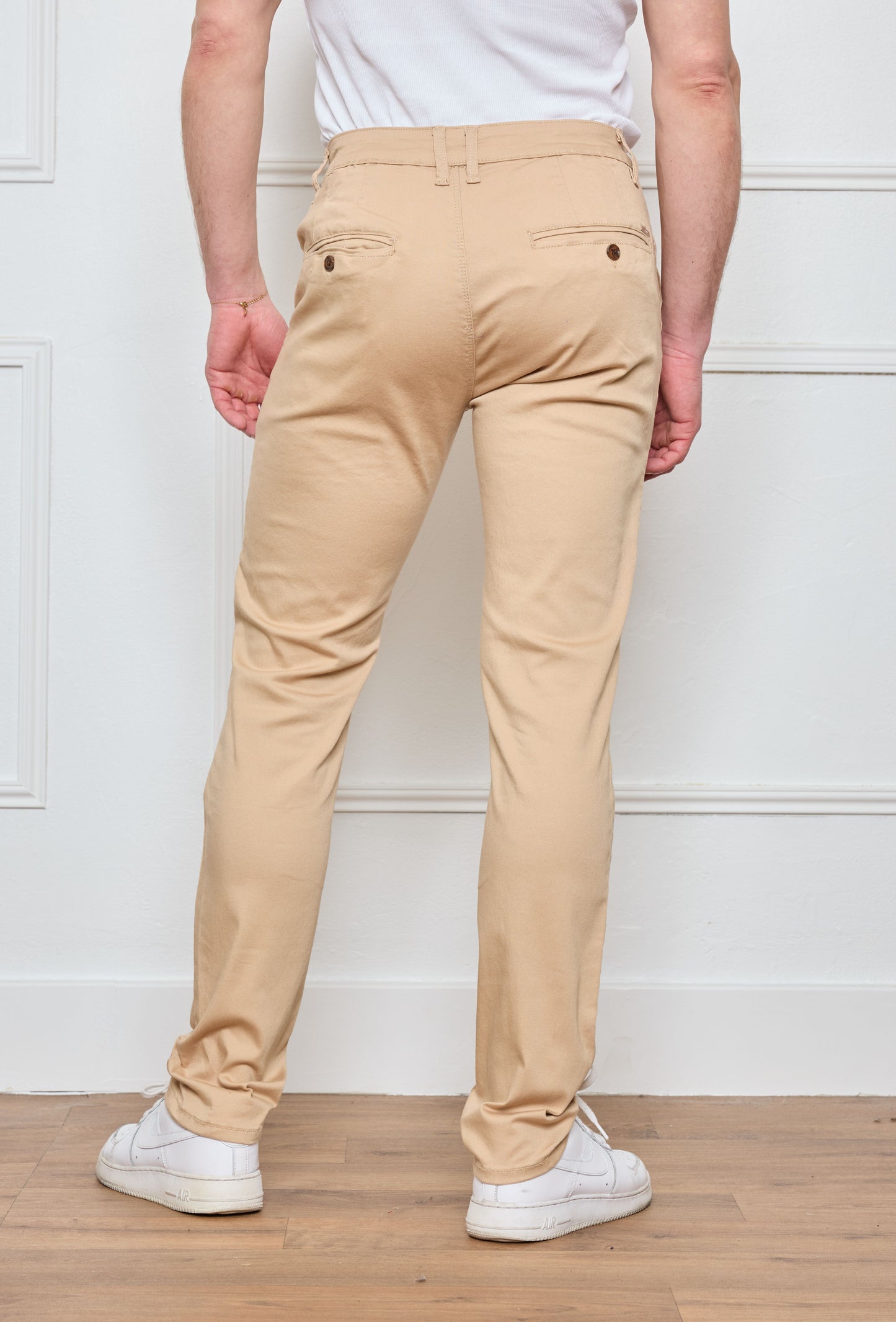 Pantalon Chino Beige