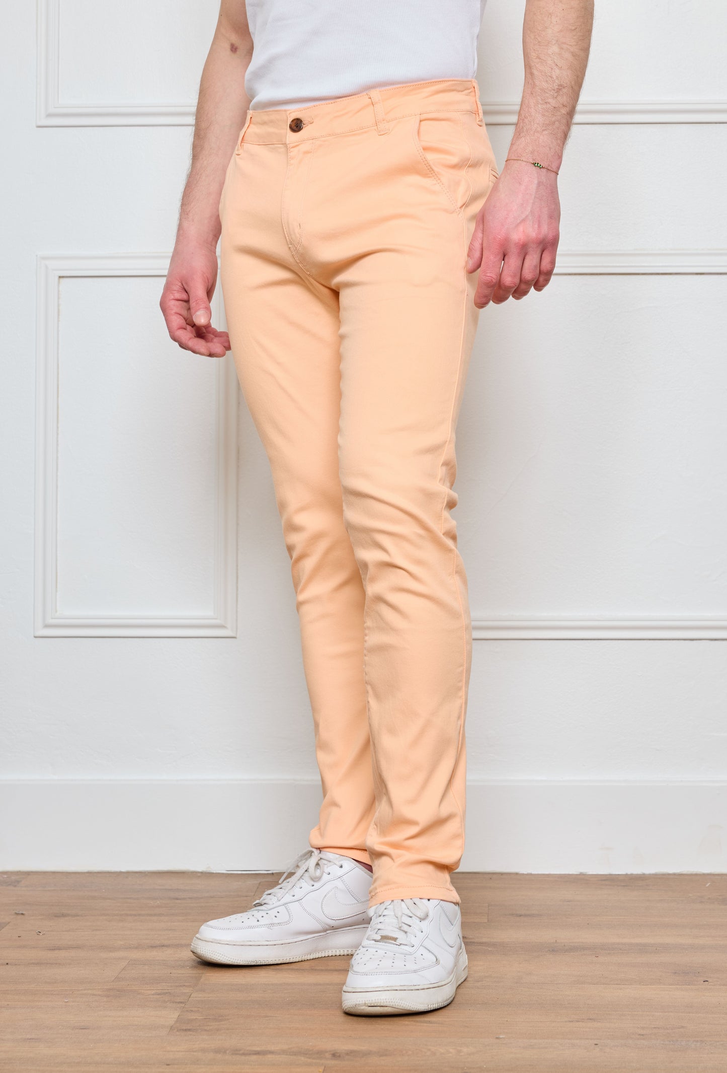 Pantalon Chino Abricot