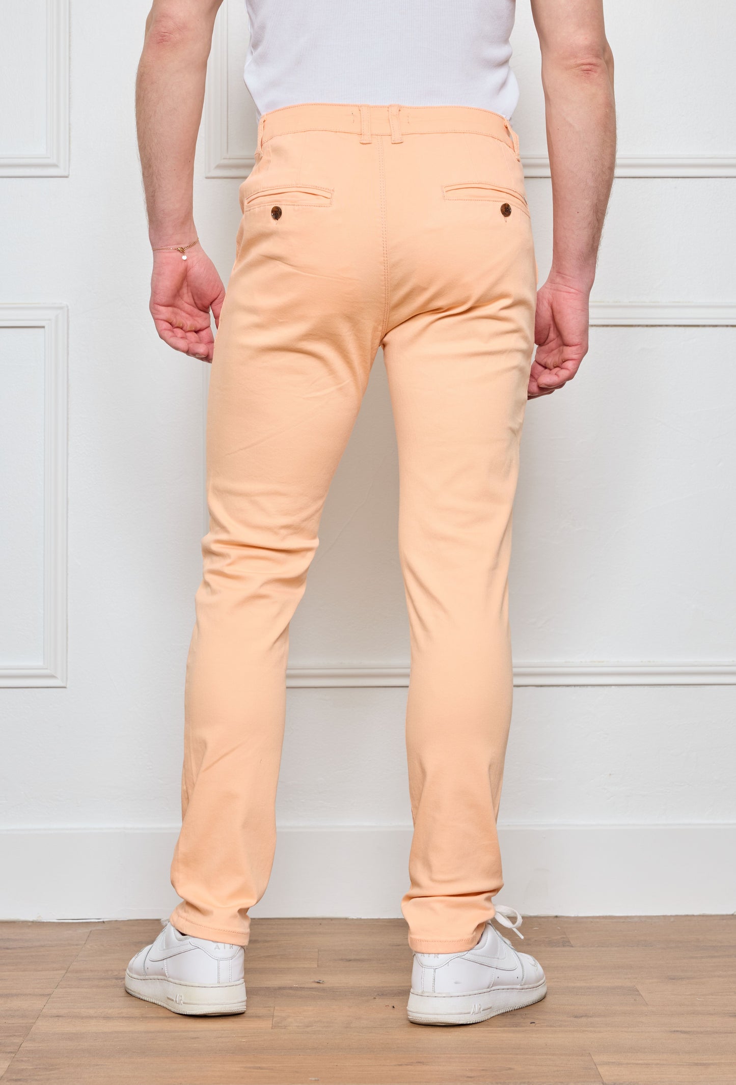 Pantalon Chino Abricot