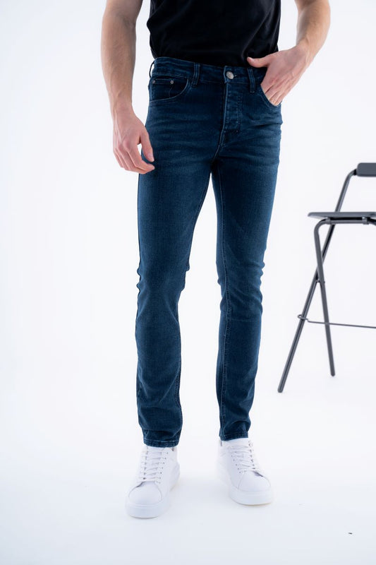 Jeans Homme Slim Bleu Brut