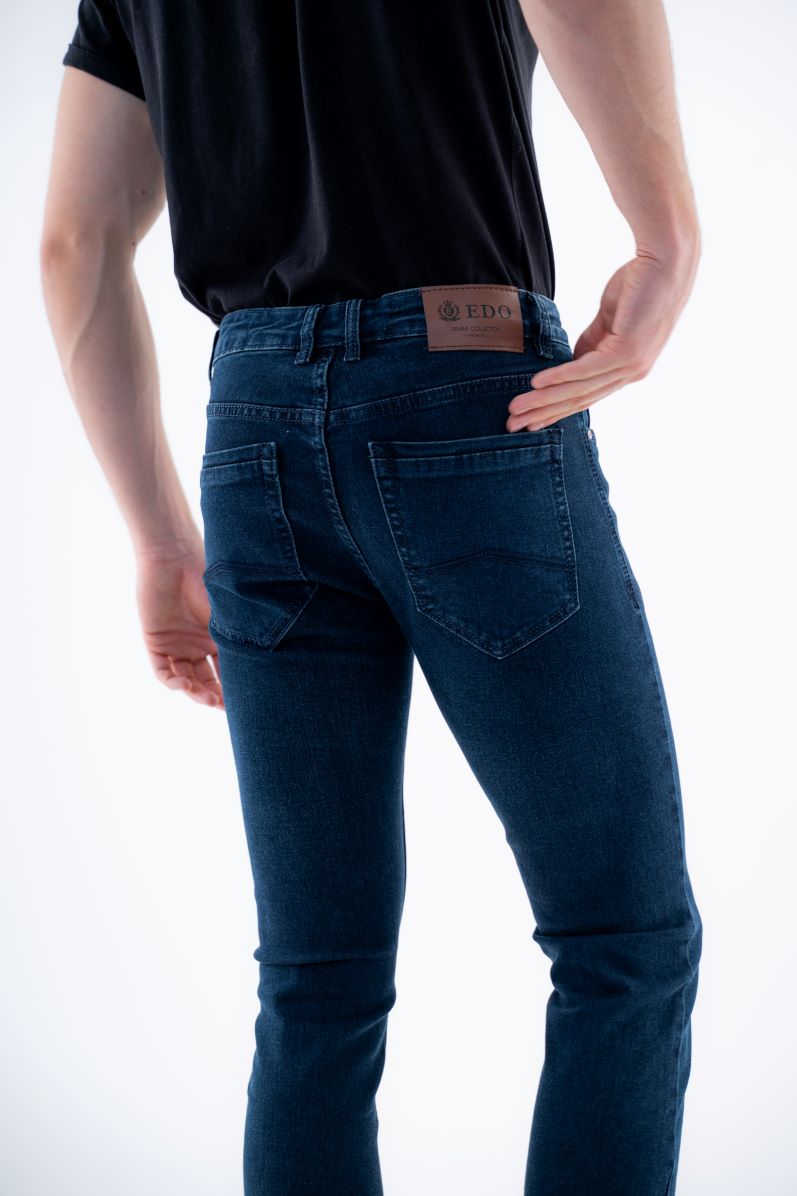 Jeans Homme Slim Bleu Brut