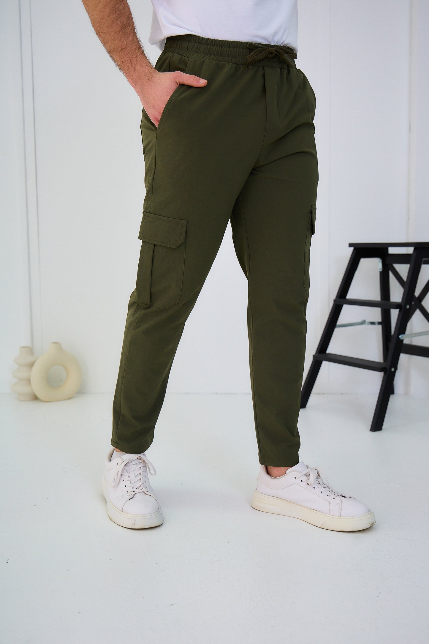 Ensemble Veste et Pantalon Cargo de Couleur