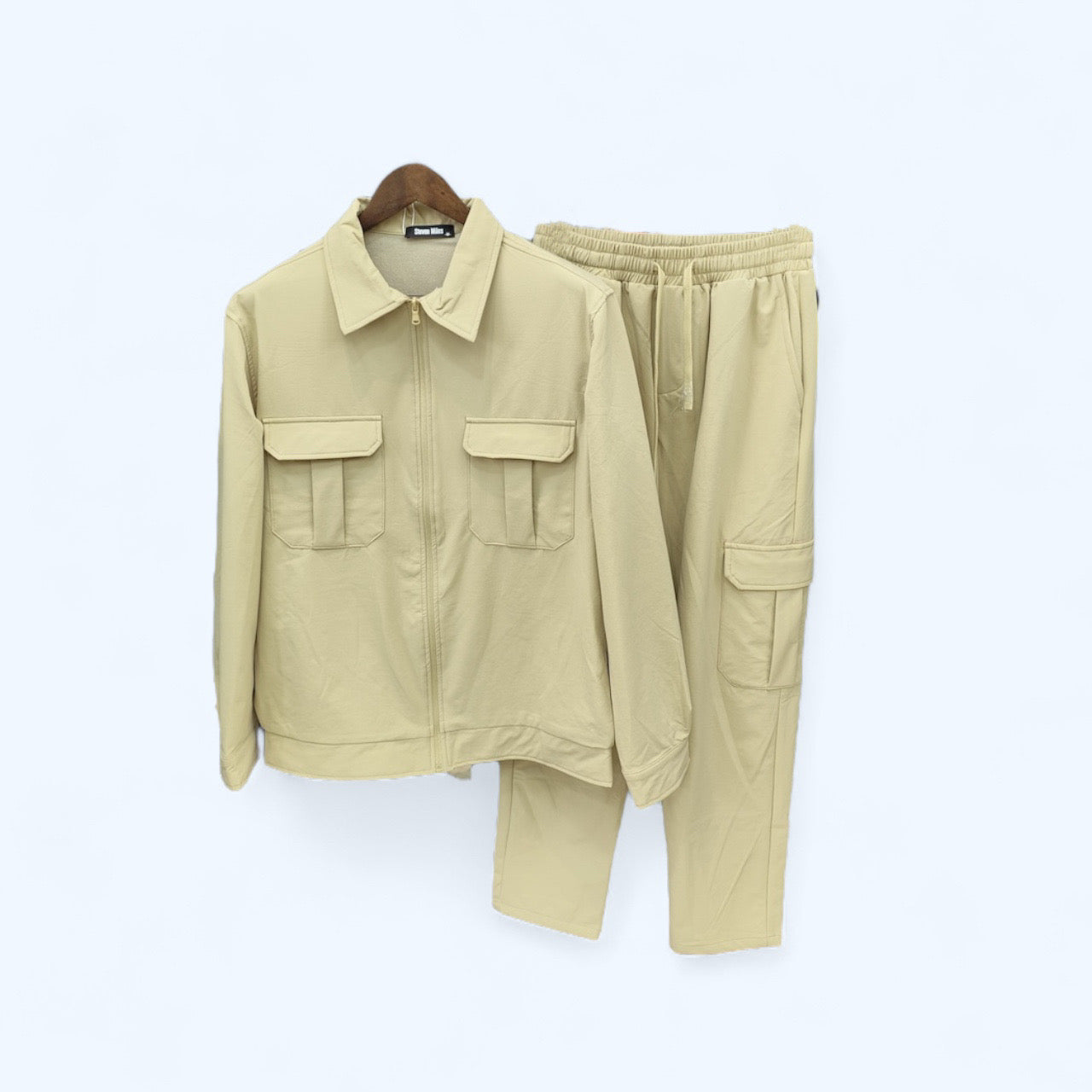 Ensemble Veste et Pantalon Cargo de Couleur