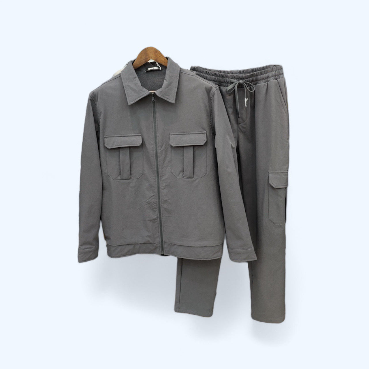 Ensemble Veste et Pantalon Cargo de Couleur