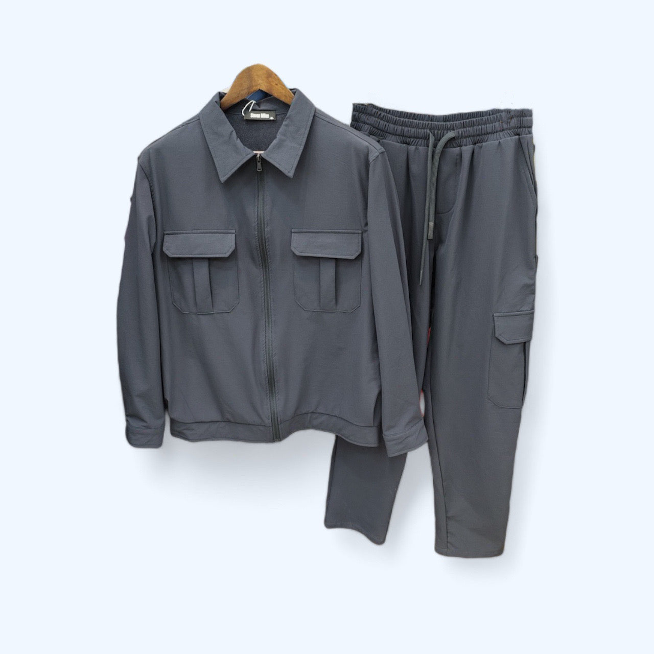Ensemble Veste et Pantalon Cargo de Couleur