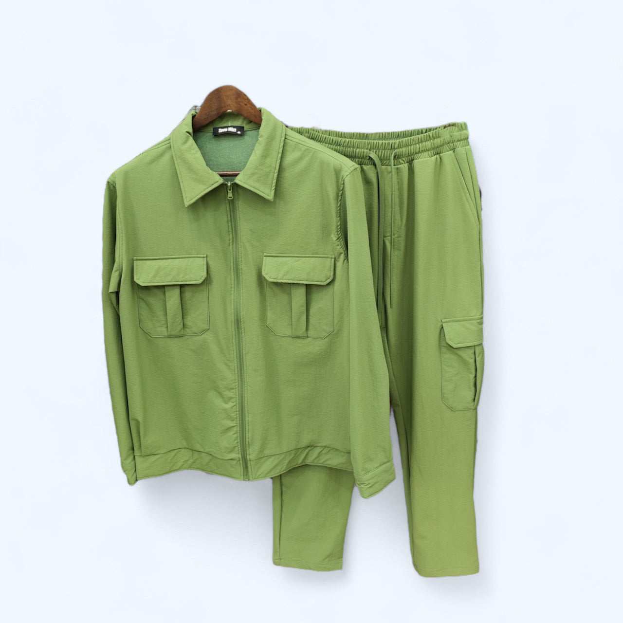 Ensemble Veste et Pantalon Cargo de Couleur