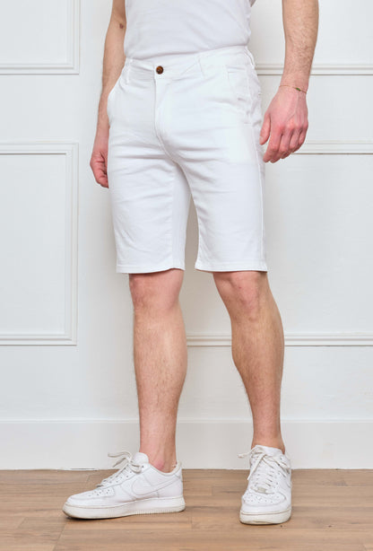 Short Chino Blanc