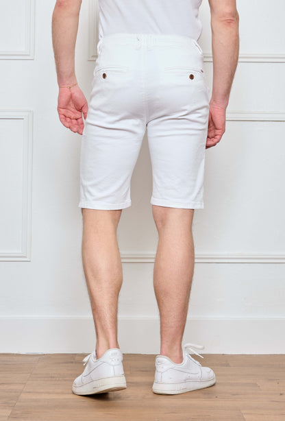 Short Chino Blanc