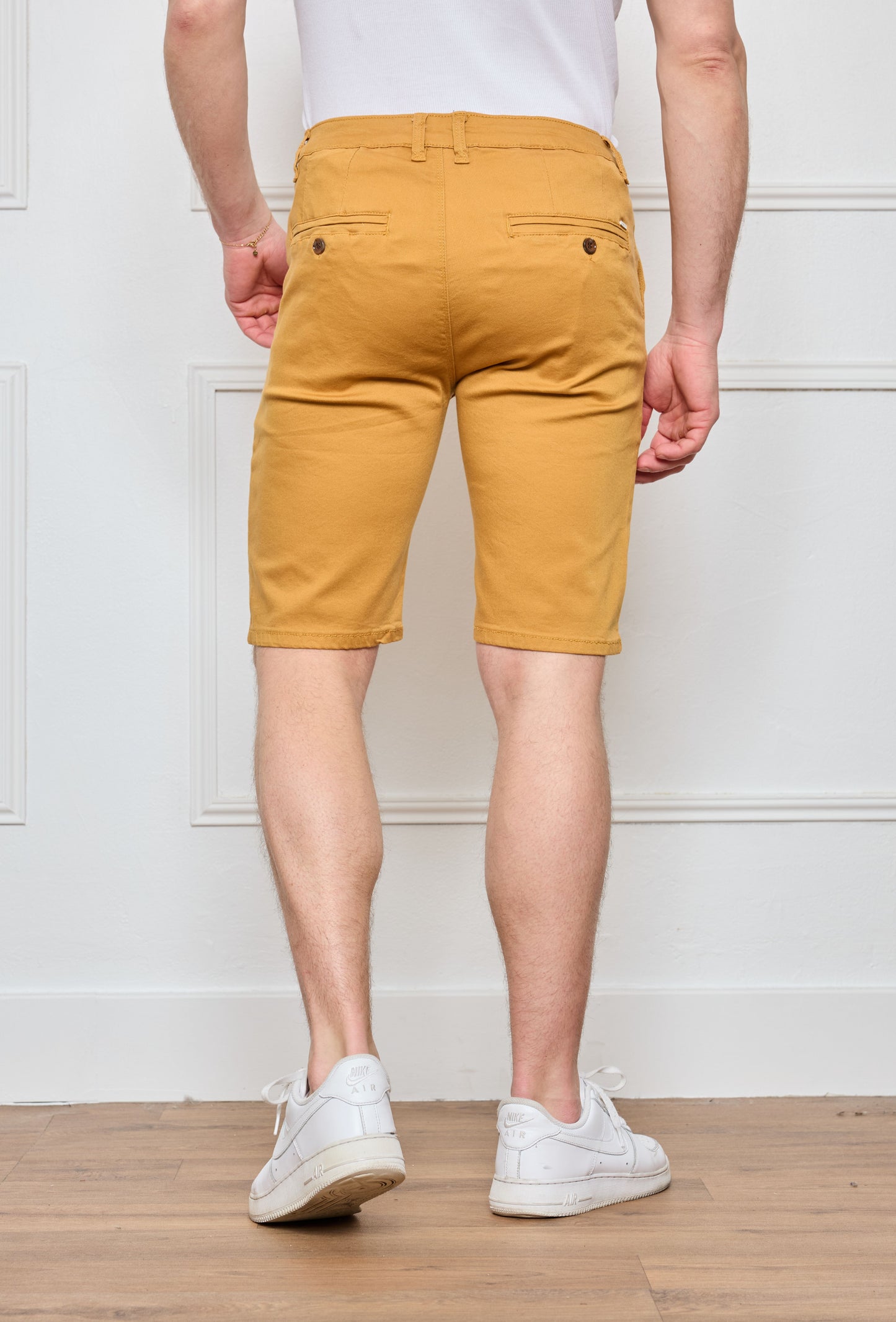 Short Chino Moutarde