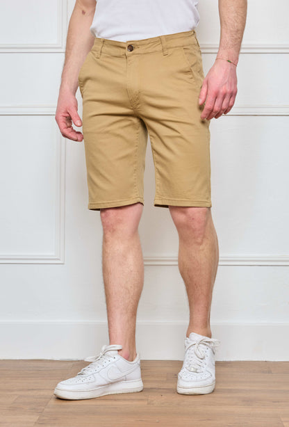 Short Chino Camel