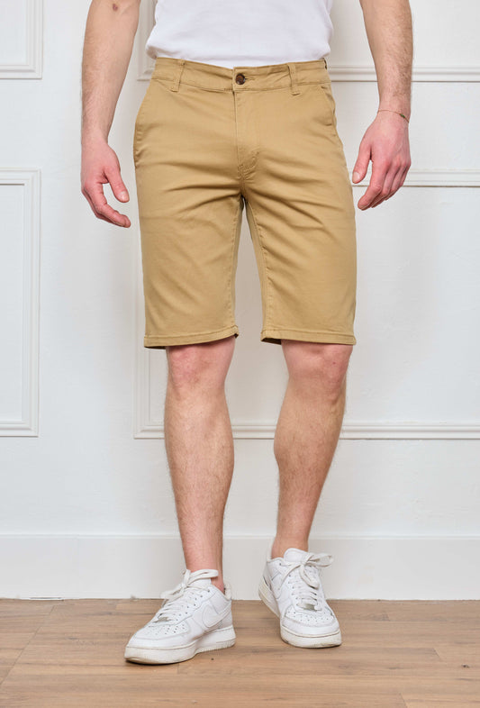 Short Chino Camel