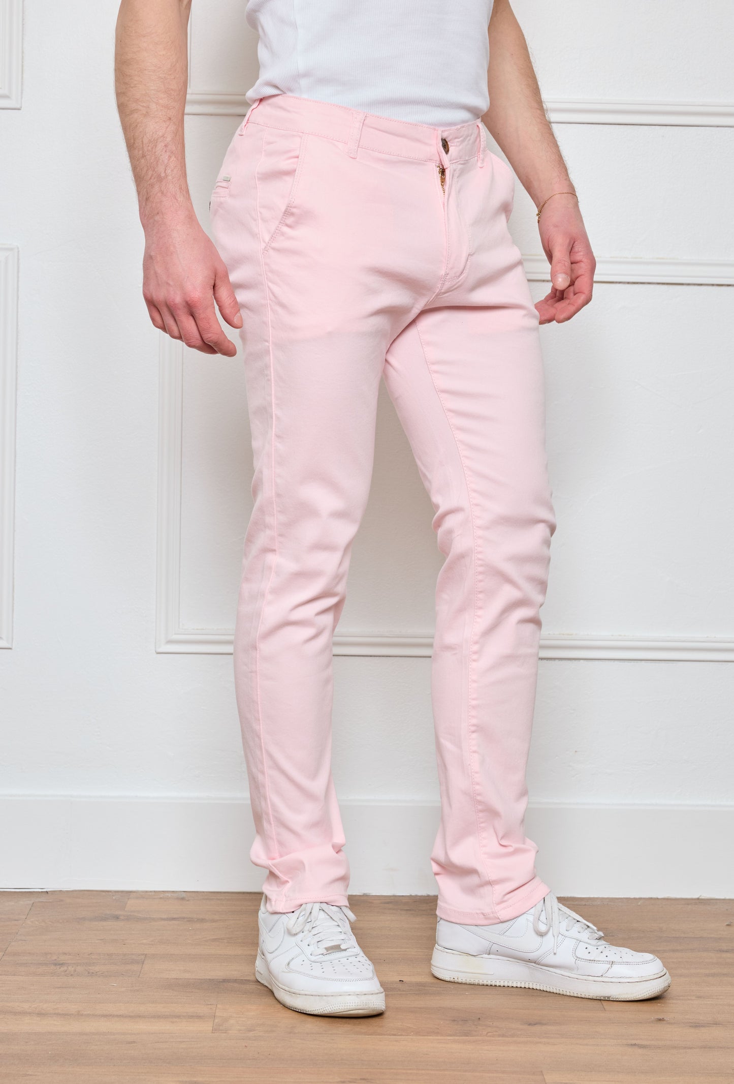 Pantalon Chino Rose