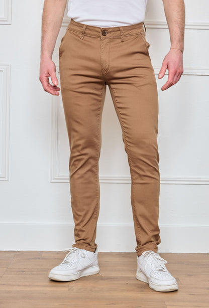 Pantalon Chino  Brun
