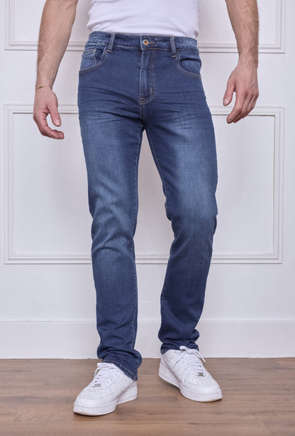 Jeans Regular - Bleu Délavé M271