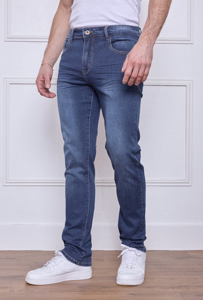 Jeans Regular - Bleu Délavé M271