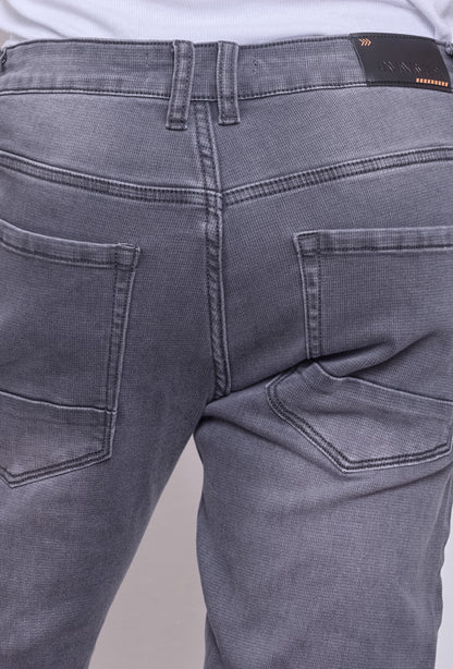 Jeans  Regular - Gris Délavé M273