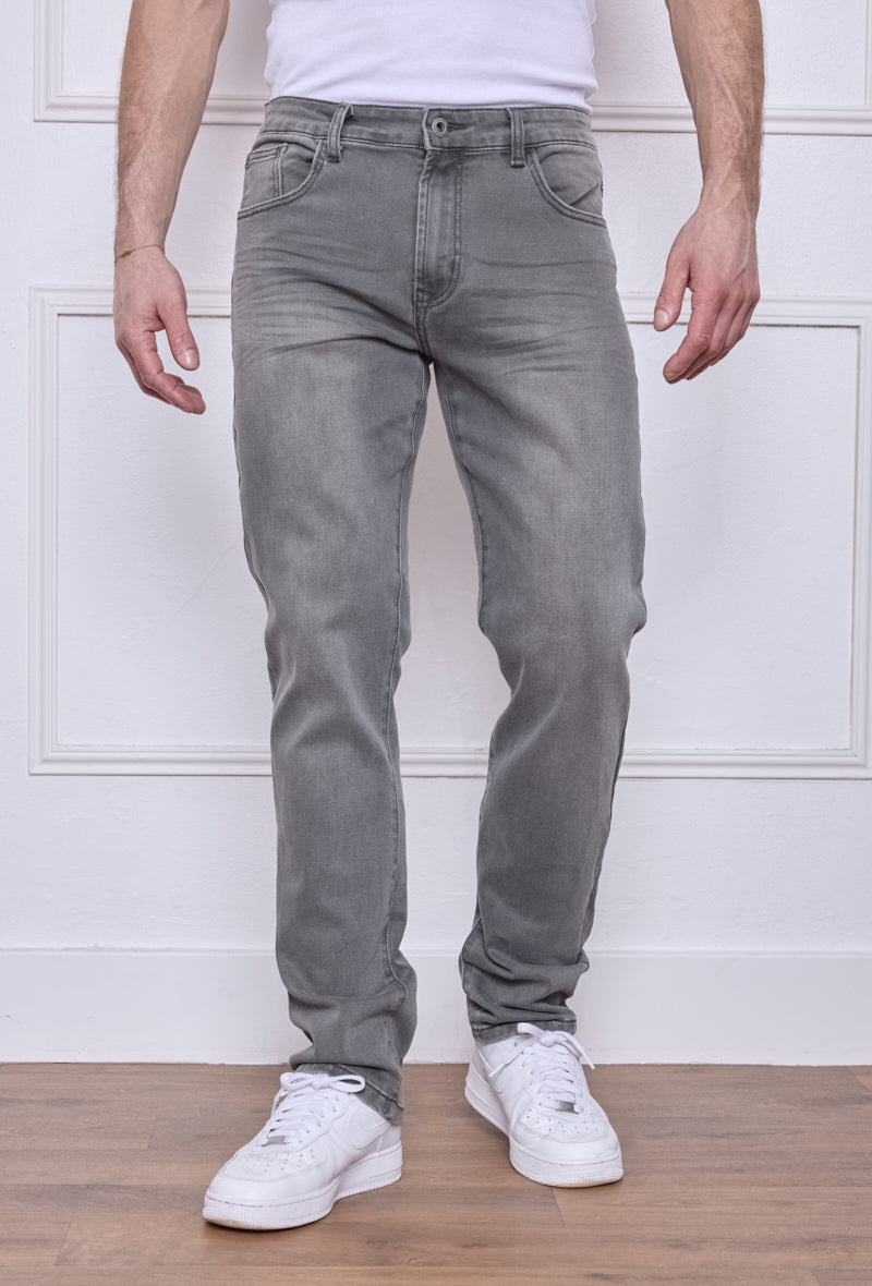 Jeans Régular - Kaki Stretch M276