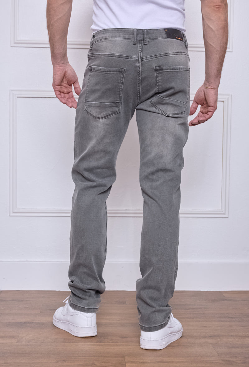Jeans Régular - Kaki Stretch M276