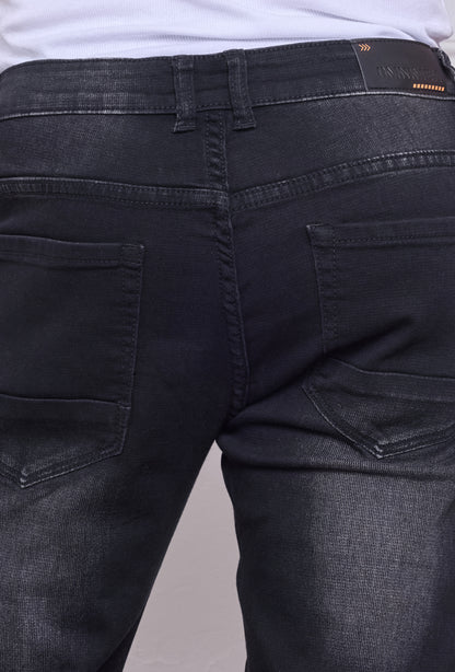 Jeans  Régular - Noir délavé M277